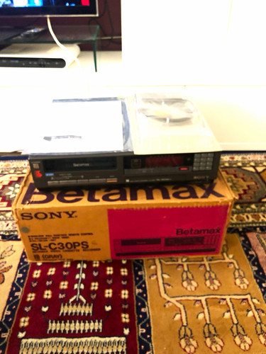 Sony betamax videorecorder - sony, betamax-videorecorder