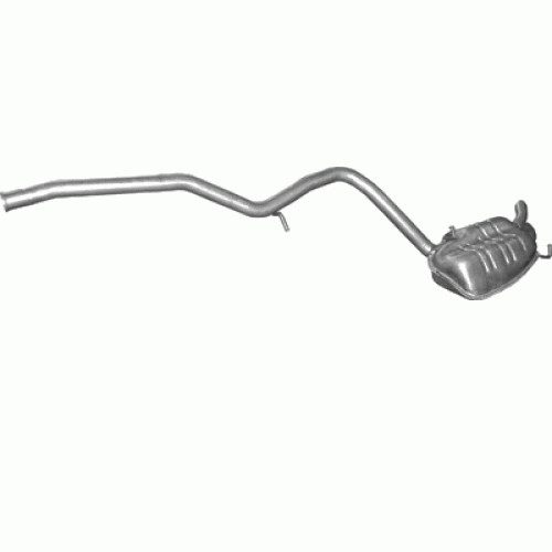Endtopf auspuff für mercedes - endtopf,