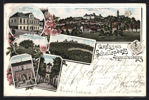 Lithographie schellenberg - schellenberg, /
