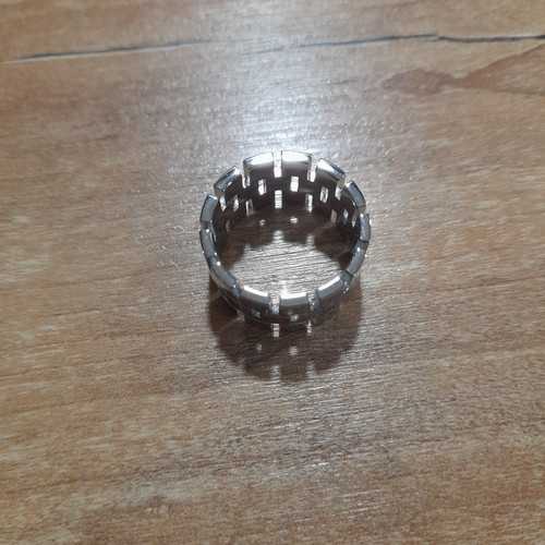 Ring edelstahl calvin - edelstahl,,