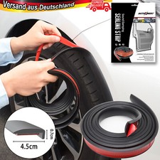 Universal DE |NEU Gummi Radlauf Verbreiterung Schutzleisten Kotflügel Zierleiste