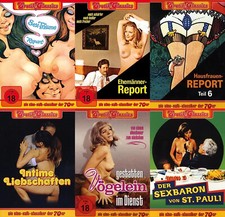 6 EROTIK Report KULTKLASSIKER Ehemänner HAUSFRAUEN Vögelein SEXBARON DVD Edition