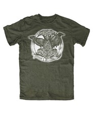 Hugin Munin T-Shirt Oliv