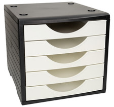 ❌ SCHUBLADENBOX SCHWARZ GRAU