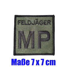 Feldjäger Patch 7 x 7 cm oliv