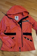 Gaastra Damen Wind- und Regenjacke, Größe M, Orange in gutem Zustand