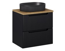 Bad Waschtisch Set ILUNA Black