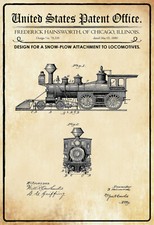 Blechschild 20x30 US Patent