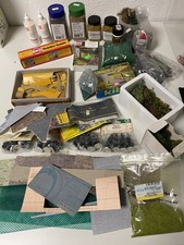 H0 Dekomaterial Landschaftsbau Gestaltung Schotter etc. - aus Sammlung