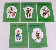 5 x Lurchis Abenteuer Salamander Werbehefte Folge 57 - 61 von 1974 - 1976