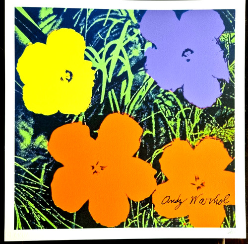 Andy warhol flowers - andy, "flowers"