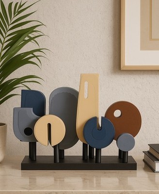 Abstrakter wald skulptur - abstrakter,