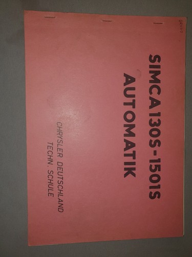 Simca 130s 1501s - simca,