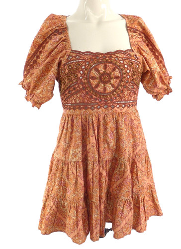 Boho mandala minikleid hinten - mandala,