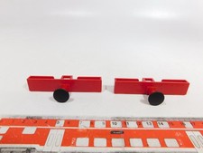 2x Piko Spur G/IIm Pufferbohle mit Mittelpuffer 37200-1422; NEUW #CJ501-0,5