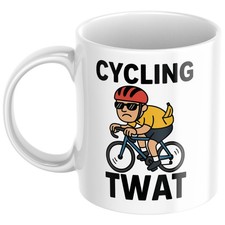 Lustige Radtasse Geschenk für