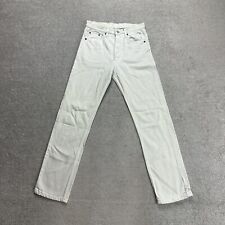 LEVI`S Jeans 501 Damen Vintage Hose W27 L30 Regular Straight 20114 Beige Denim