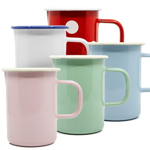 Nostalgie messbecher emaille - messbecher,