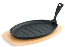 Servierpfanne oval Gusseisen