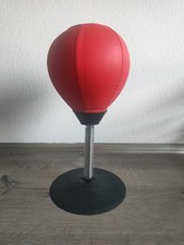 Relaxdays 10022328 Punchingball-Tisch, Schreibtisch- Boxbirne