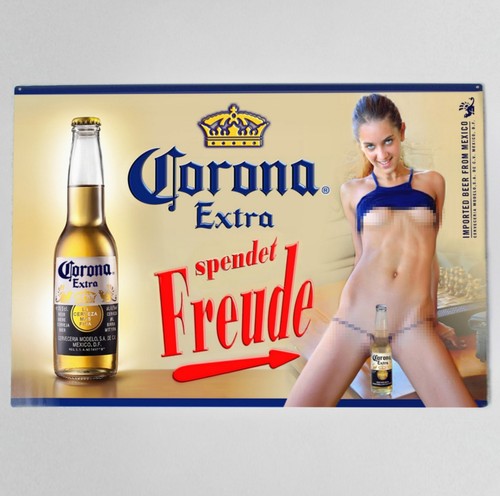 Corona bierwerbung werbetafel - corona-bierwerbung,