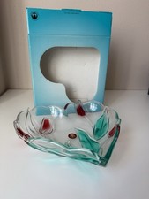 Glasschale / Deko / Herzform