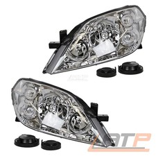 2x SCHEINWERFER H7/H7 LINKS + RECHTS FÜR NISSAN PRIMERA P12 WP12 AB BJ 02-