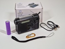 Renkforce RF-CR-200 Kofferradio UKW, MW, KW Notfallradio wiederaufladbar