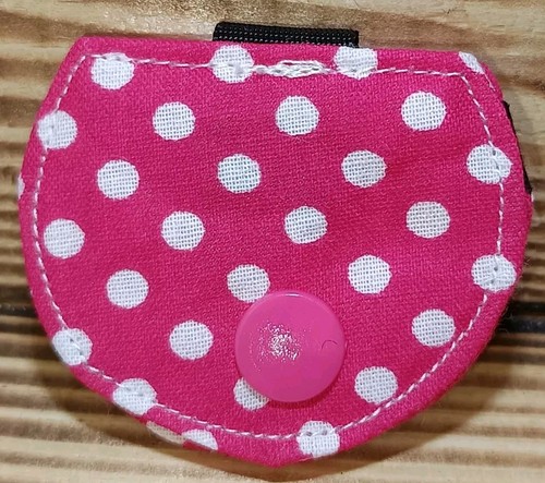 Hundemarkentasche rosa punkte - rosa, punkte/
