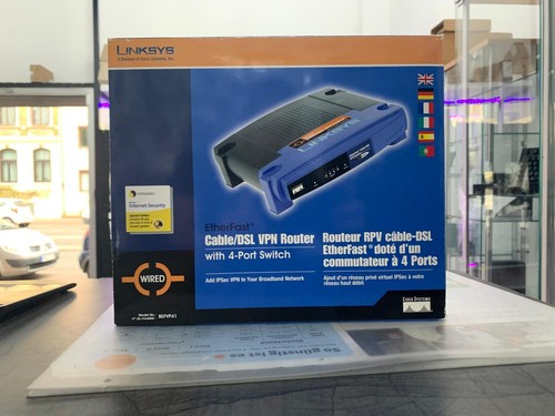 Linksys befvp41 etherfast - befvp41, v2.1