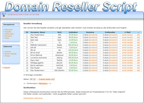 Domain reseller script - reseller,