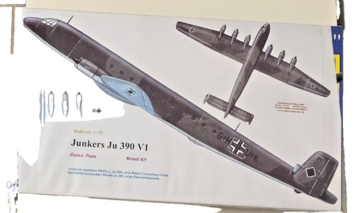 Classic plane junkers 390 - junkers, ju