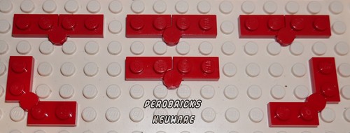 Lego platte scharnier 1x2 - lego, 6