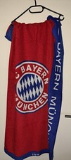 FC Bayern München Badetuch blau,rot, weiß 1,32 x 65