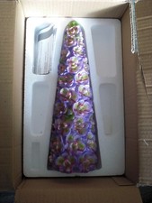 Elambia Flammenlose Kerze Gladiole-Schwertlilie 29 cm mit Timer