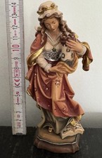 Krippenfiguren Kostner Krippe - Heilige Maria 14 cm - Holz Handgeschnitzt - Neu