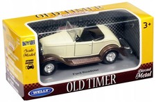 Oldtimer Roadster Modellauto