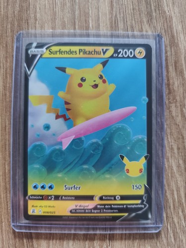 Pokémon karte surfendes - karte,