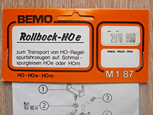 Neu bemo rollbock h0e - neu:,