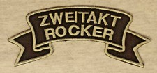 Patch Aufnäher Zweitakt ROCKER MOFA V8 Hot Rod Big Block Route 66 Motorrad 121
