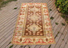 Türkischer Teppich 114x188cm Vintage Teppich Milas Carpet 3x6 Gedeckte Farbe ...