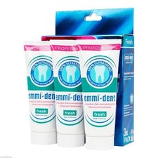 2x EMMI-DENT Ultraschall Zahncreme fresh Set 3 ST