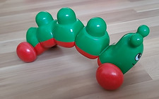 LEGO-DUPLO-Primo Rassel Raupe  rot + grün