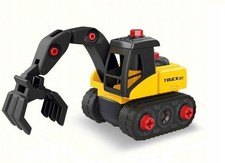 Bagger mit Greifer zum