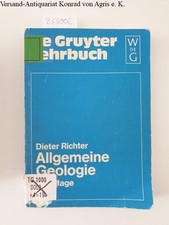 Allgemeine Geologie Richter, Dieter: