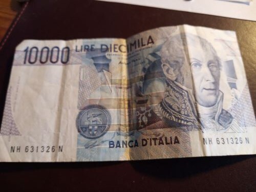 Geldschein lire - geldschein,,
