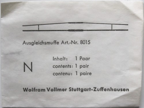 Vollmer 8015 stück - 1,