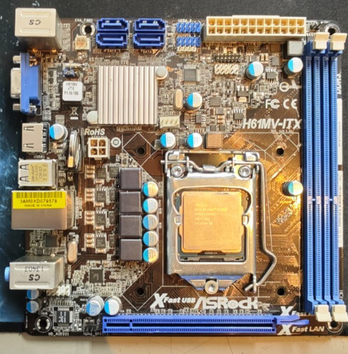 Asrock h61mv itx mainboard mit - asrock,
