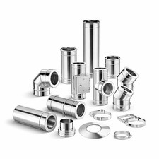 Edelstahlrohr Doppelwandig