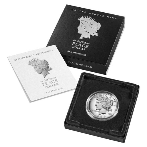 2023 proof peace silver - 2023-s,
